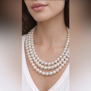 🤍 Long Pearl Necklace 🤍